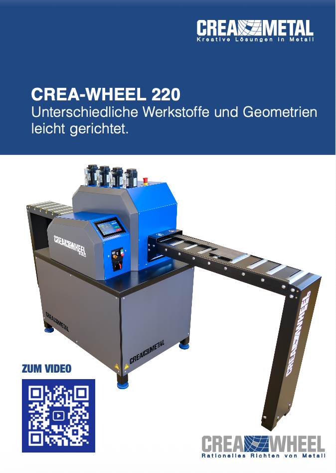 CREA-WHEEL 220 Die Richtmaschine