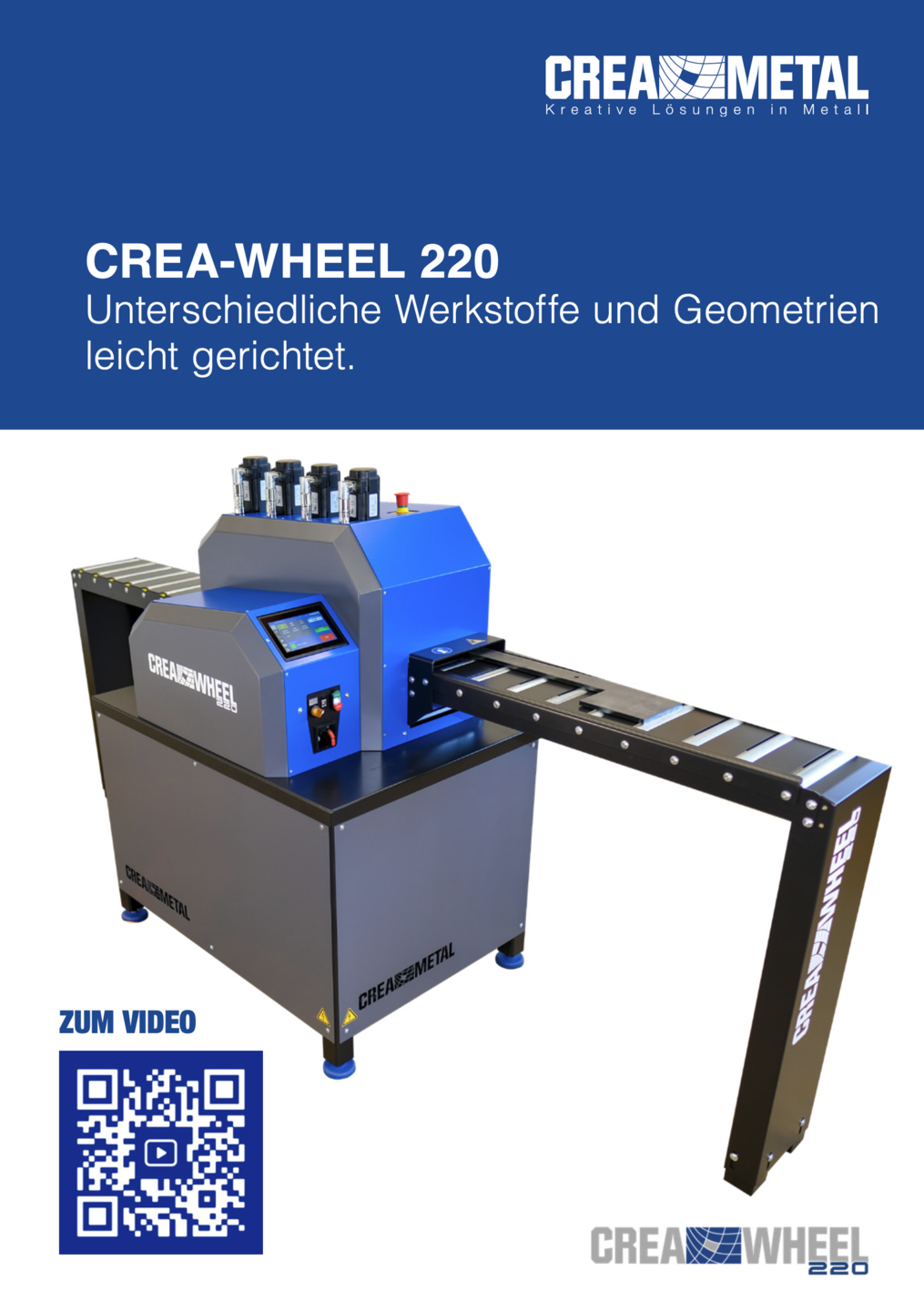 CREA-WHEEL 220 Die Richtmaschine