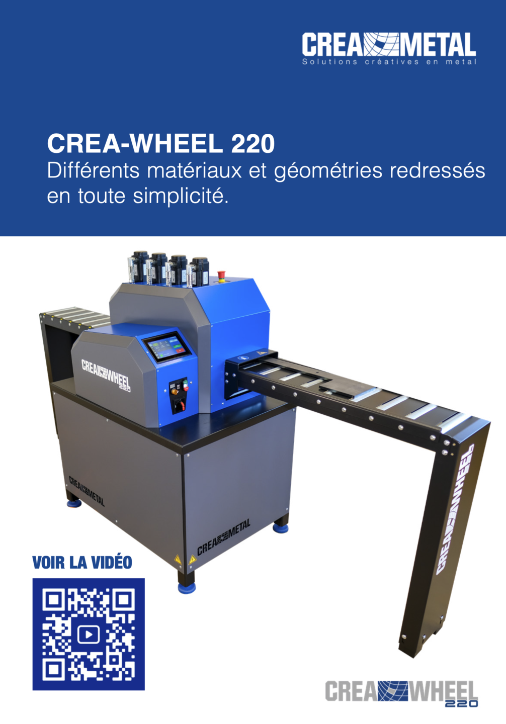 CREA-WHEEL Machine de redressage