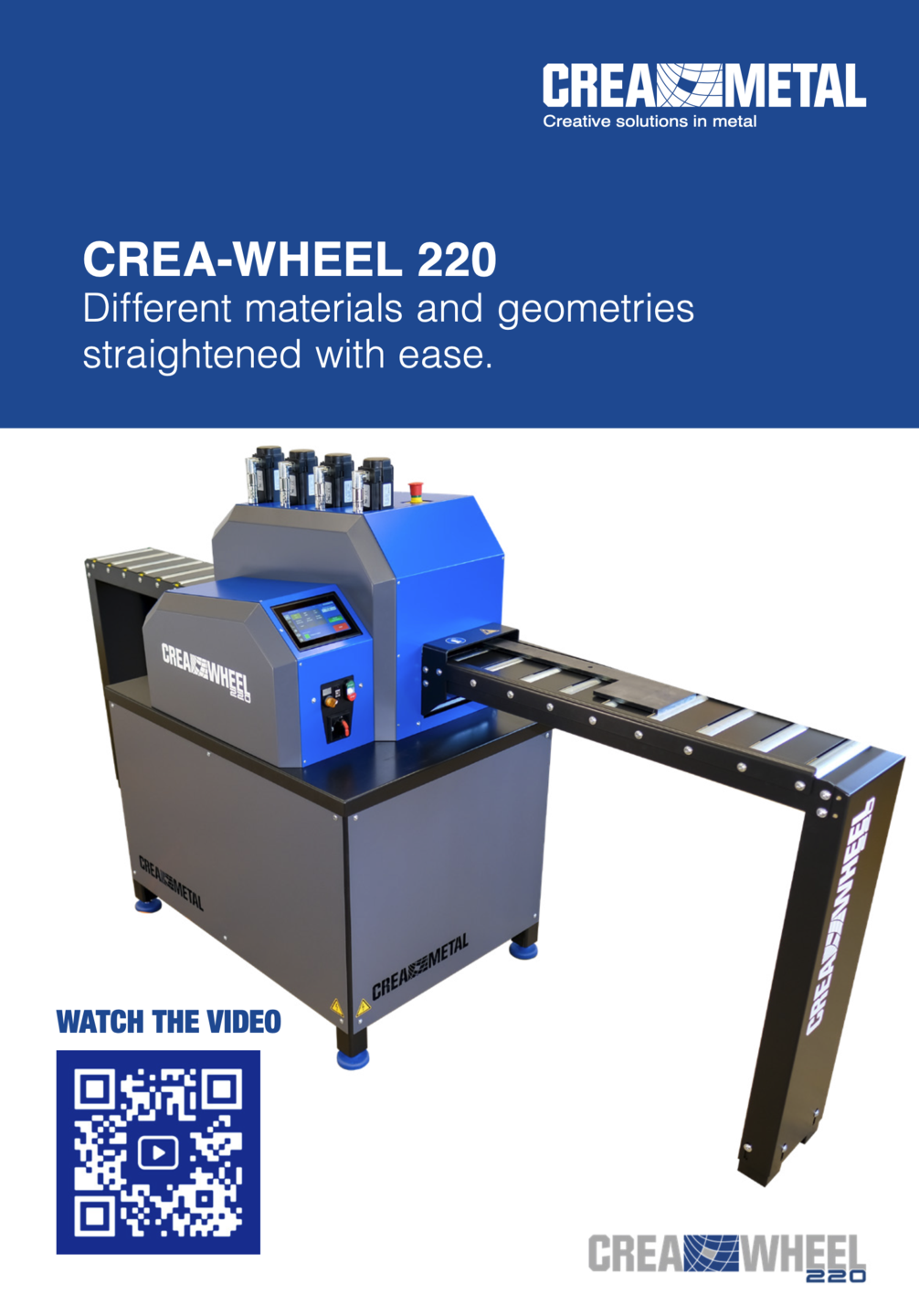 CREA-WHEEL Straightening Machine