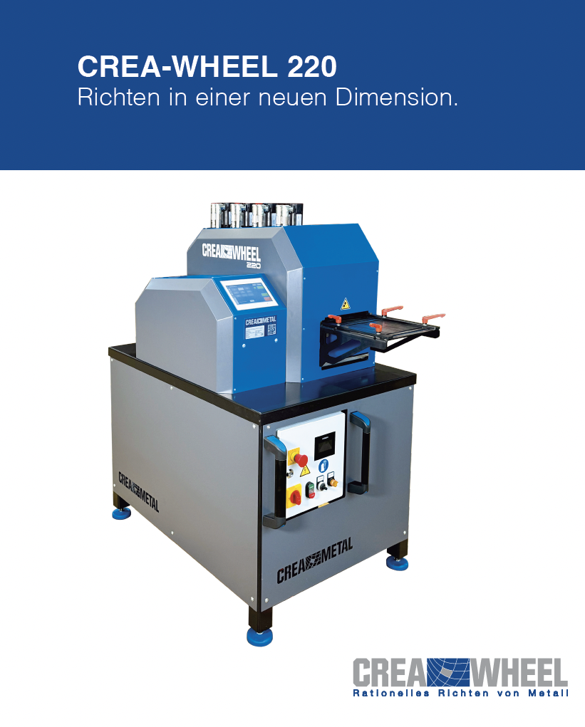 CREA-WHEEL Machine de redressage